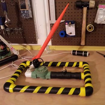 The compressed air launcher - up to 200+ feet