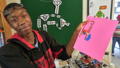 Electronic circuits built on paper